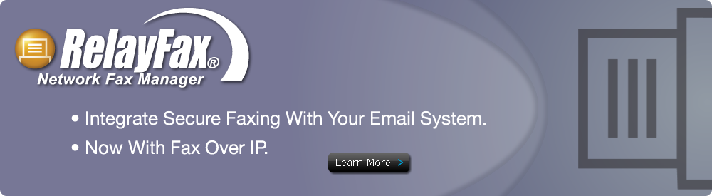 RelayFax Network Fax Manager