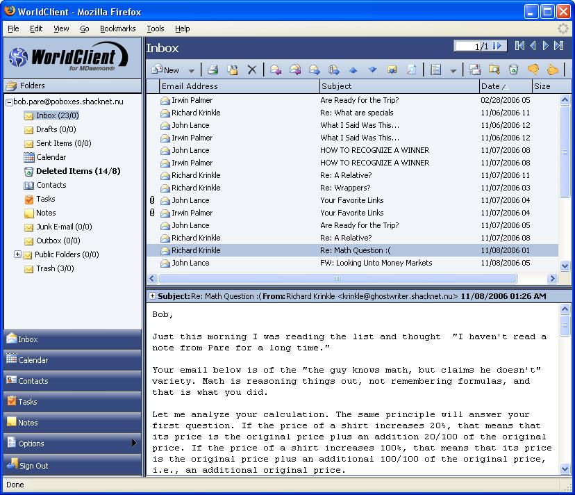 Mdaemon Messaging Server Worldclient Free Web Email Client Comes With Mdaemon