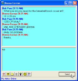 MDaemon's WorldClient: Instant Messenger screen shot