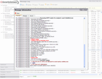 SecurityGateway: Transcript screen shot